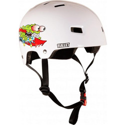 BULLET x Santa Cruz Helmet Slasher Youth 49-54cm - Gloss White