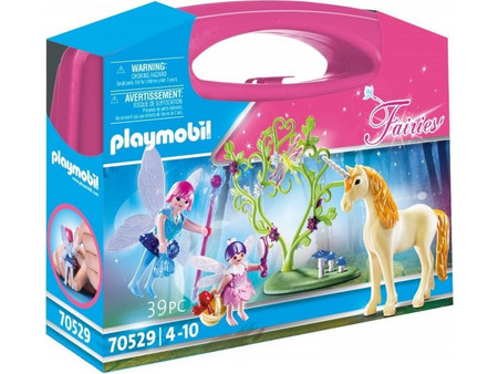 Playmobil Fairies Maxi Βαλιτσάκι Νεράιδες Με Μονόκερο για 4-10 Ετών 70529
