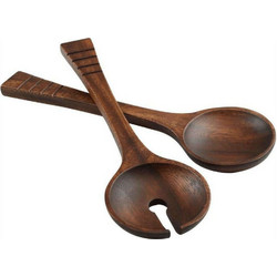 Κουτάλες Σερβιρίσματος Deco (Σετ 2Τμχ) 09303 29cm Brown T&G Ξύλο