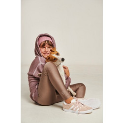 PCP Kiddo Jacqueline Shiny Leggings In Stardust - Παιδικό Μπεζ Γυαλιστερό Κολάν