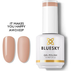 Bluesky Color UV Gel It Makes You Happy Ημιμόνιμο Βερνίκι Νυχιών 15ml