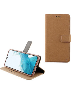 Volte-Tel Allure Magnet Book Stand Clip Θήκη Samsung Galaxy S22 5G S901 Gold