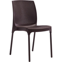 Avant Garde Parker Καρέκλα Κήπου Πολυπροπυλενίου Καφέ AV2-339-1095