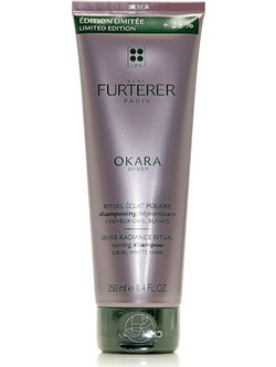 Rene Furterer Okara Silver Radiance Φυτικό Σαμπουάν για Προστασία Χρώματος για Βαμμένα Μαλλιά 250ml