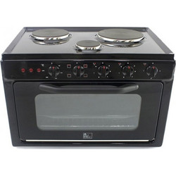 Mirage M3DG/DB-L Ηλεκτρικό Φουρνάκι 41lt με 3 Εστίες και Grill