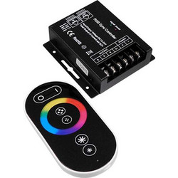 Ασύρματος LED RGB Controller με Χειριστήριο Αφής 2.4G RF SYNC 12V (288w) - 24V (576w) DC 04063