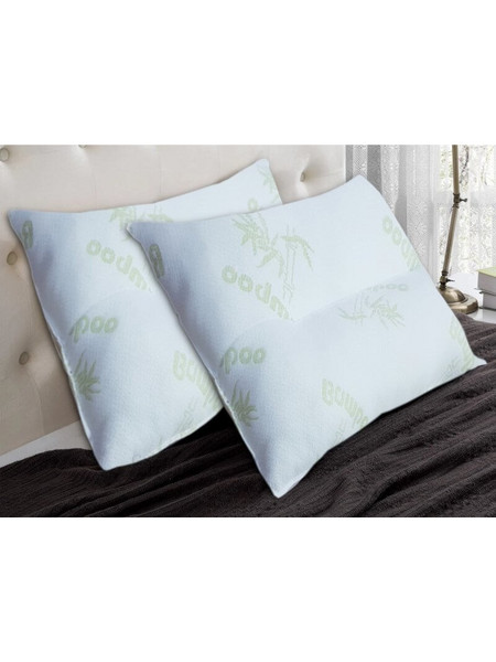Μαξιλάρι Ύπνου Medium Bamboo Με Γαζί Γαρύφαλλο 50x70