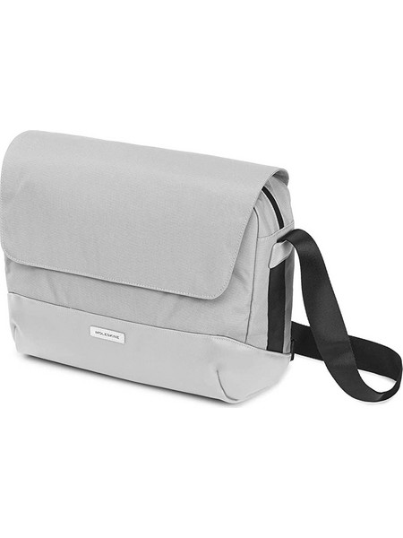 Τσάντα Ταχυδρόμου Χιαστί, Metro Slim Messenger Bag Ash Grey - Μoleskine