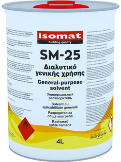 Isomat Sm-25 Διαλυτικό Γενικής Χρήσης 4lt