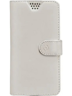CELLY UNIVERSAL BOOK CASE - WALLY UNICA L (UP TO 4.5") - WHITE