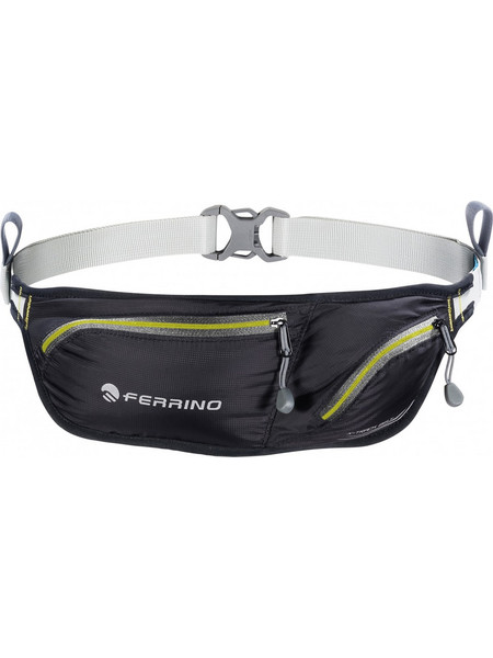 Ferrino X-Flat Τσαντάκι Μέσης για Τρέξιμο Μαύρo