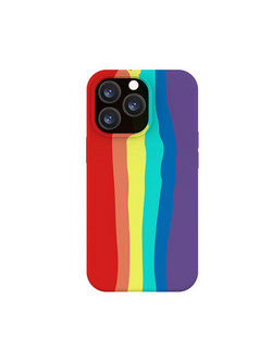 Vivid Liquid Back Cover Rainbow (iPhone 13 Pro Max)