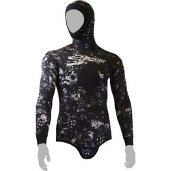 Epsealon Shadow Camo Σακάκι Κατάδυσης Ξυρισμένο Neoprene με Επιστήθιο για Ψαροντούφεκο 3mm