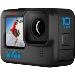 GoPro Hero10 Action Camera 5.7K Υποβρύχια με WiFi και Οθόνη 2.27" Μαύρη