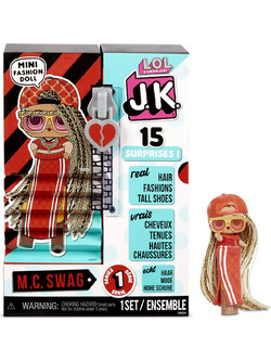 MGA Entertainment L.O.L. Surprise J.K. Mini M.C. Swag with 15 Surprises