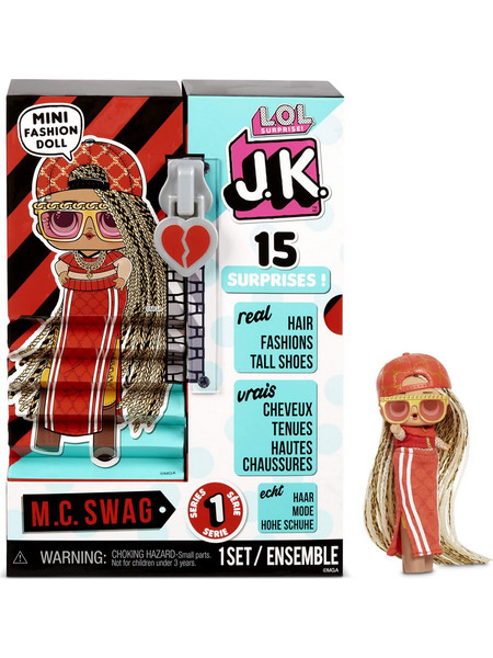MGA Entertainment L.O.L. Surprise J.K. Mini M.C. Swag with 15 Surprises
