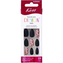 KiSS Design Nails Ultra Baby Almond Tips Νυχιών με Σχέδια 24τμχ
