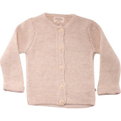 Ζακέτα πλεκτή βρεφική Biorganic Unisex Light Beige 61389C