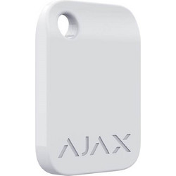 Ajax Tag Ανέπαφο κρυπτογραφημένο Tag για χρήση με τον KeyPad Plus (Λευκό)