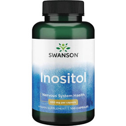 Swanson Inositol 650mg 100 Κάψουλες