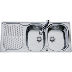 Macart Suter EC D-200 Ένθετος Νεροχύτης Inox Αντιστρεφόμενος Σαγρέ