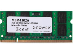 2-Power 2GB (1X2GB) DDR2 RAM 800MHz SoDimm
