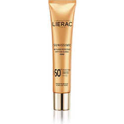 Lierac Sunissime BB Fluide Global Dore Αντηλιακό Γαλάκτωμα Προσώπου Αντιγηραντικό με Χρώμα SPF50 40ml