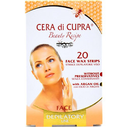Cera Di Cupra Beauty Recipe Ταινίες Αποτρίχωσης για Πρόσωπο για Ευαίσθητες Επιδερμίδες 20τμχ