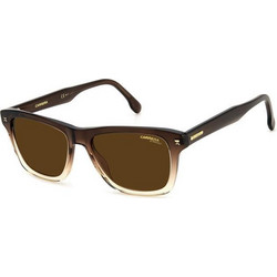 Carrera 266/S 0ΜΥ/70 Ανδρικά Γυαλιά Ηλίου Τετράγωνα Κοκάλινα Καφέ με Καφέ Polarized Φακό