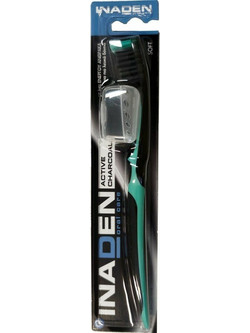 Inaden Soft Active Οδοντόβουρτσα Charcoal Μπλε