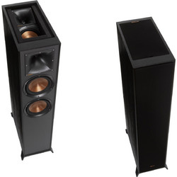 Klipsch R-625FA Ζεύγος Ηχείων Hi-Fi Δαπέδου 100W 2 Δρόμων Black
