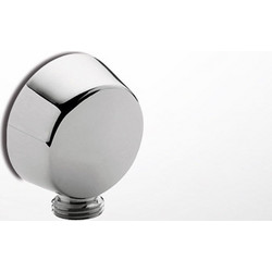 Επίτοιχη Παροχή Νερού 1/2" για Τηλέφωνο Ντουζ Chrome Bugnatese Oxford (19254-100)