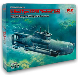 ICM U-BOAT Type XXVIIB Seehund Late 1:72