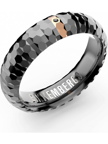 Bikkembergs Ανδρικό Δαχτυλίδι από Ατσάλι GEOR02BB