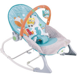 Bebe Stars Forest Ηλεκτρικό Relax Μωρού Κούνια με Μουσική & Δόνηση έως 18kg Γαλάζιο 325-184