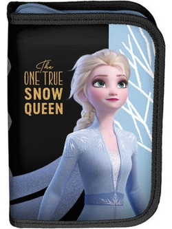 Paso Frozen Snow Queen Κασετίνα Γεμάτη Μαύρη Μπλε 13-0266