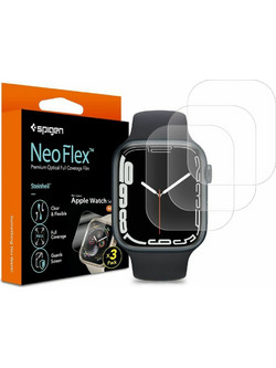Spigen Neo Flex Screen Protector Μεμβράνη για Apple Watch 7 (45mm) - 3 τεμάχια