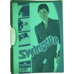 Swingclip Durable Φάκελος Κούμπωμα Πράσινος No 226617