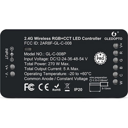 Gledopto Controller for ZigBee Control Devices GL-C-008P