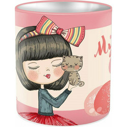 Μολυβοθήκη Μεταλλική Must My Cute Girl 10x11cm Ροζ 584637