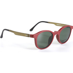 Moritz MZ21910 QM10 Σκελετός Γυαλιών Οράσεως με Clip-On Κοκάλινος Μαύρος Καφέ