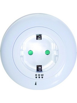 Aca Led Λαμπάκι Νυκτός 0.5W με Πρίζα (SF09LED)