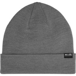 Only & Sons Basic Πλεκτός Σκούφος 22014801 Medium Grey Melange