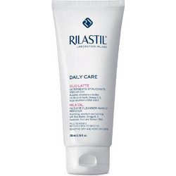 Rilastil Daily Care Oil Γαλάκτωμα Ντεμακιγιάζ για Ευαίσθητη & Ξηρή Επιδερμίδα 200ml