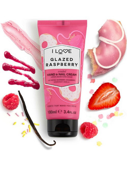 I Love Glazed Raspberry Ενυδατική Κρέμα Χεριών & Νυχιών 100ml