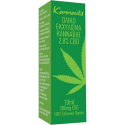 Kannavis Ολικό Εκχύλισμα Κάνναβης 2.8% CBD 10ml