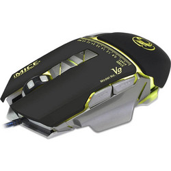 iMice V9 Ενσύρματο Gaming Ποντίκι RGB 3200 DPI Black
