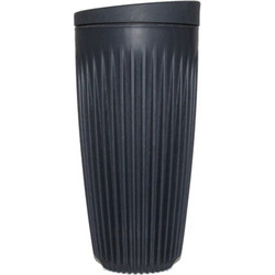 Huskee Ποτήρι και Καπάκι Charcoal 16oz