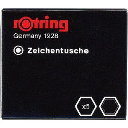 ROTRING ISOGRAPH INK CARTRIDGE BLACK 5ΤΕΜ. 8546872