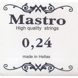 Mastro 24 Χορδή Μπουζουκιού F Silver Plated Copper